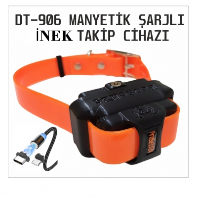 DT-906 MANYETİK ŞARJLI İNEK KOYUN KEÇİ TAKİP CİHAZI Hayvan Takip Cihazı